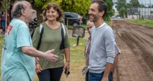 petrecca con vecinos