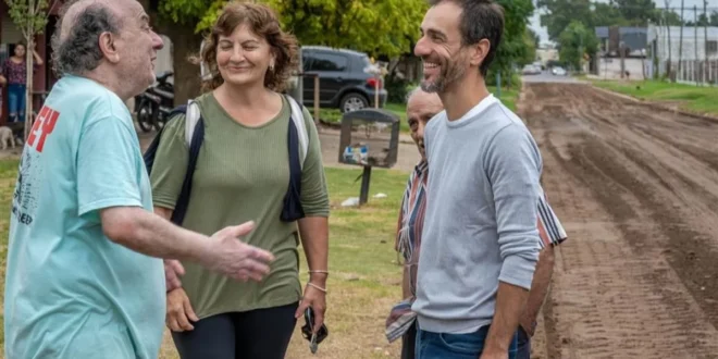 petrecca con vecinos